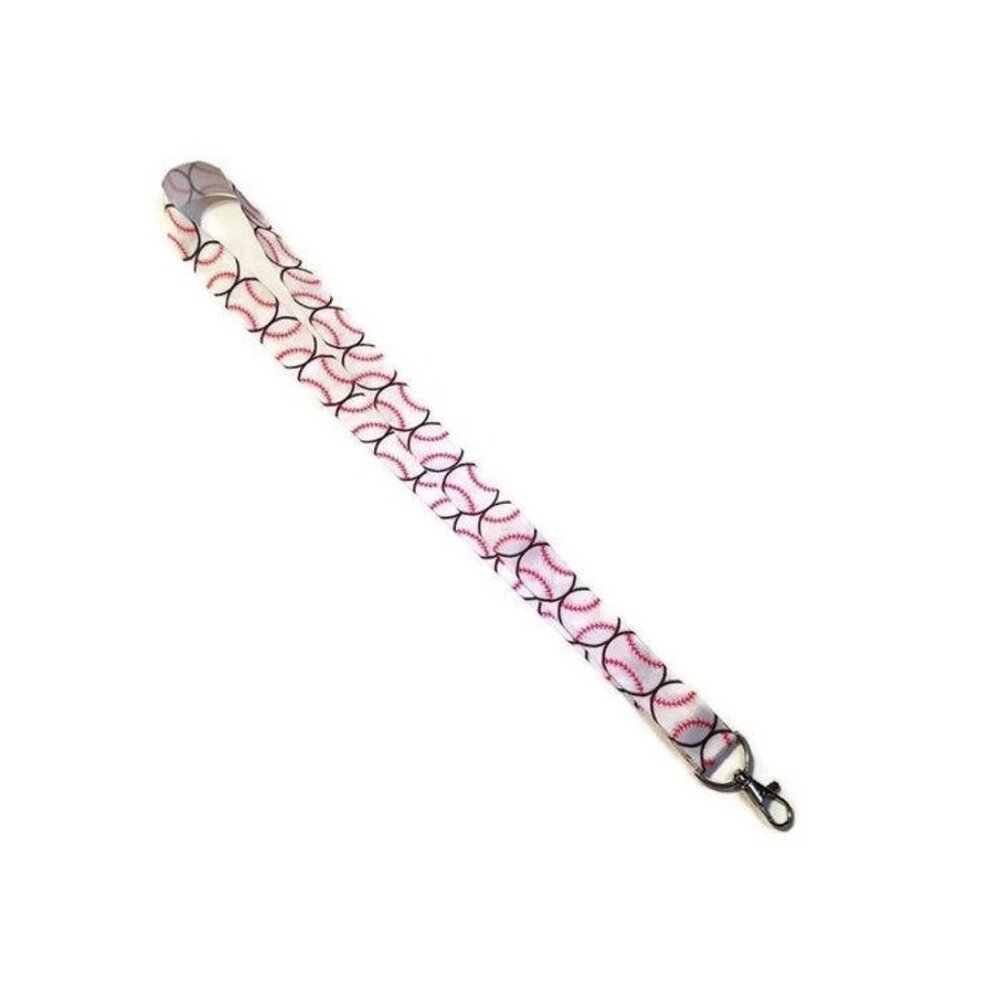 Baseball Lanyard Keychain, Baseball Keychain, Coach Gift